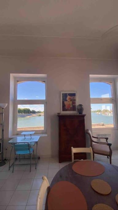 Vue Imprenable Sur Le Rhone Arles Camargue Appartement Buitenkant foto